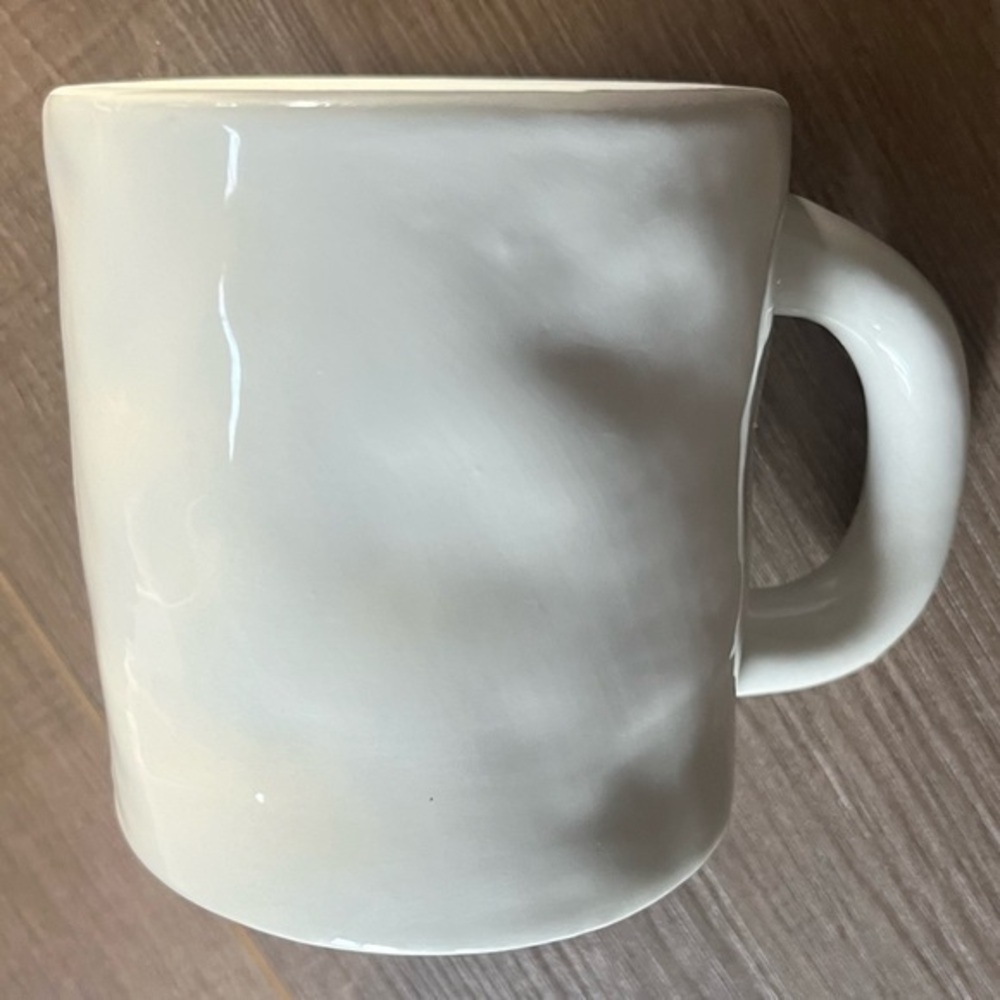 Hello Spring Pink & White Ceramic Mug New Item 4” Tall‎ Cup - Picture 7 of 8